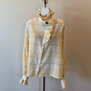 The Label Edition Ezra blouse NWT size L